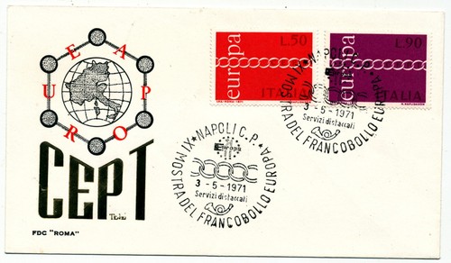 Italien 1971 ersttagsbrief - italien,