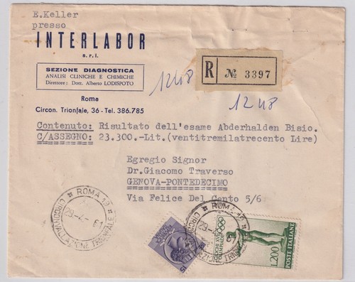 Italien umschlag mit edler - italien,