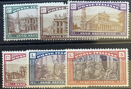 Italien 1924 206 211 - italien, 206-211