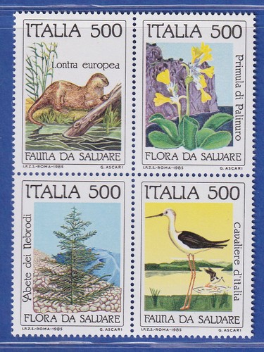 Italien 1985 naturschutz - italien,
