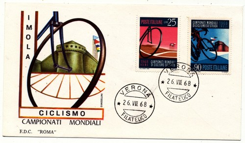 Italien 1968 ersttagsbrief - italien,