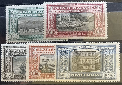 Italien 1923 188 192 - 1923, 188-192