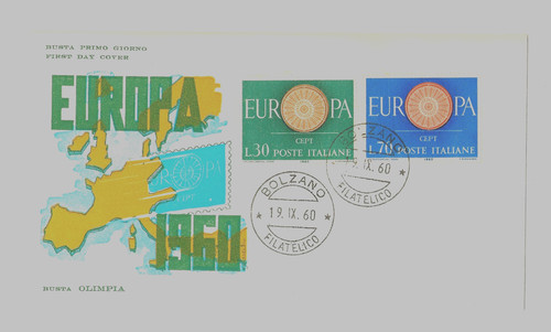 Italien cept europamarken - italien, 1960