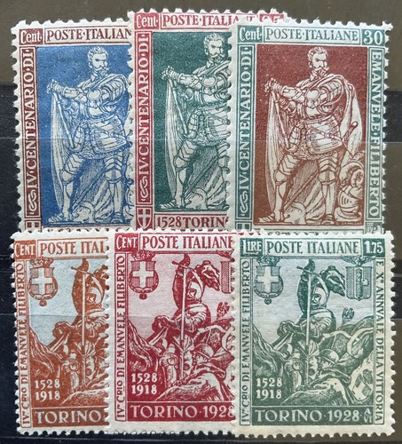 Italien 1928 285 291 - 1928, **