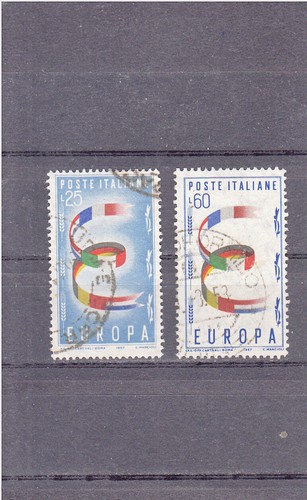 Europa cept italien 1957 - europa,