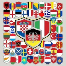 Aufkleber Auto KFZ EUROPA