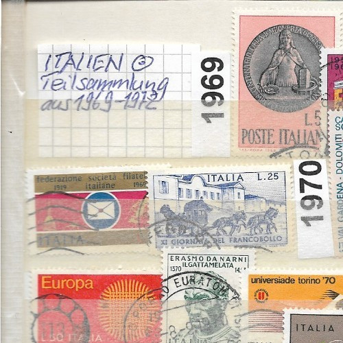 Briefmarken-Europa-Italien