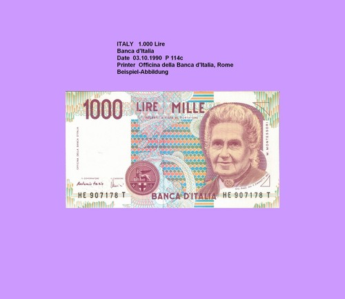Italien italy 1000 lire - ,