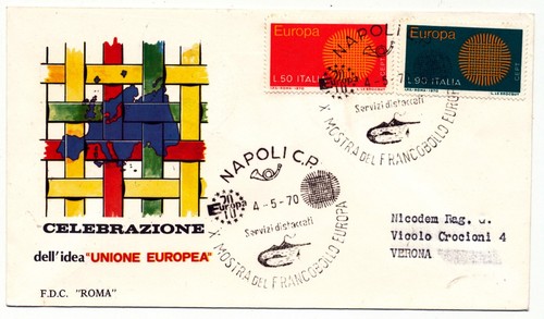 Italien 1970 ersttagsbrief - italien,