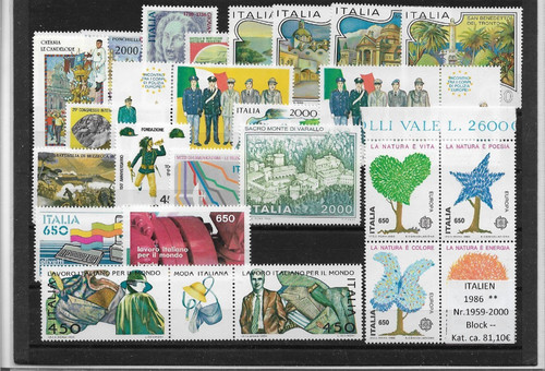 Briefmarken-Europa-Italien