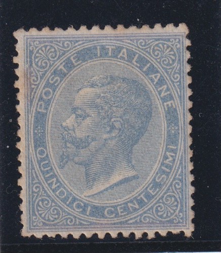 Königreich italien 1863 15c - kÖnigreich,