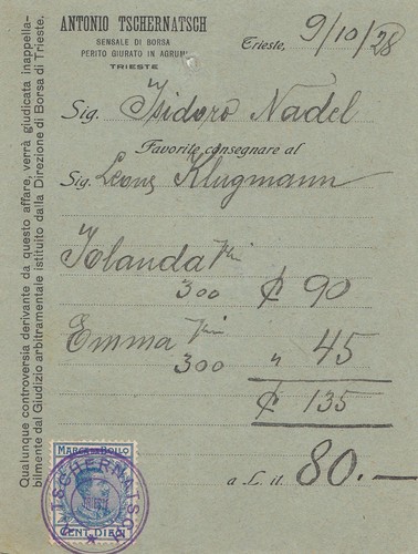 Italien 1928 trieste - trieste,