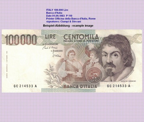 Italien italy 100000 lire - 100000,