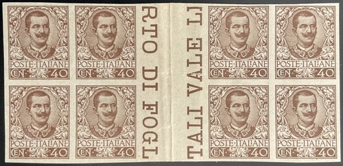 Italien 1901 80puzw ungummiert - 1901,