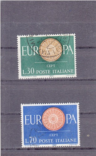 Europa cept italien 1960 - cept, o