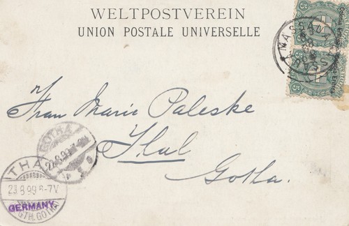 Italien 1899 ansichtskarte - italien:,