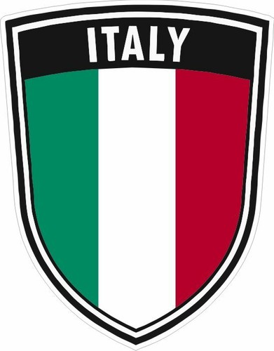 Italien italy wappen aufkleber - italy,