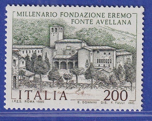 Italien 1980 kloster fonte - italien,