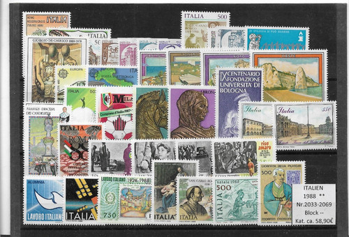 Briefmarken-Europa-Italien