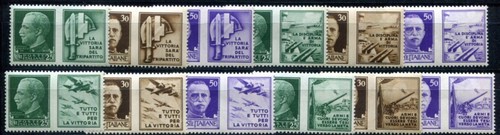 Italien 1942 304 307p1 - 1942, **