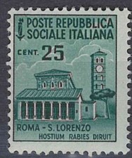 Italien 1944; postfrisch; Mi