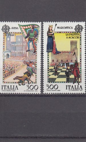 Europa cept italien 1981 - cept,