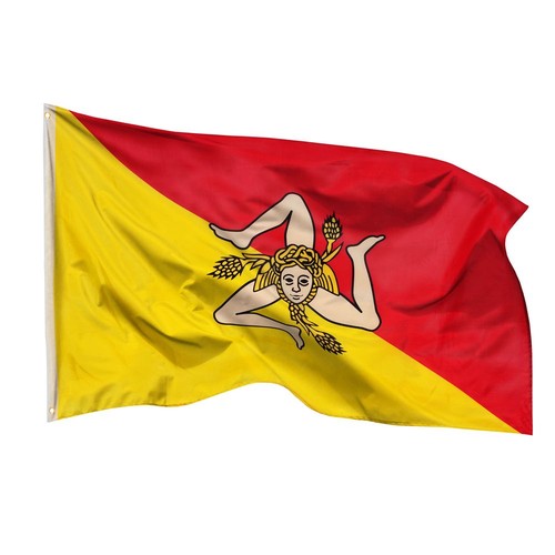 Sizilien flagge fahne - flagge, italien