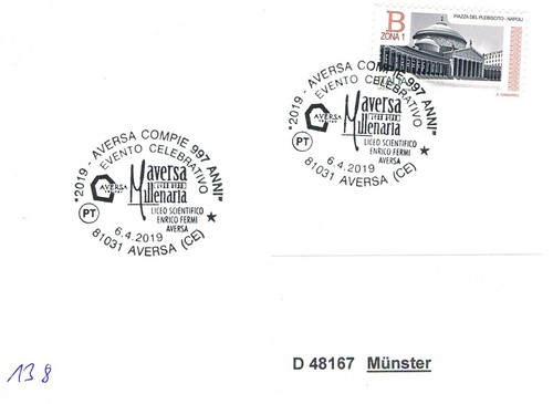 Italien sonderstempel 1000 - italien,