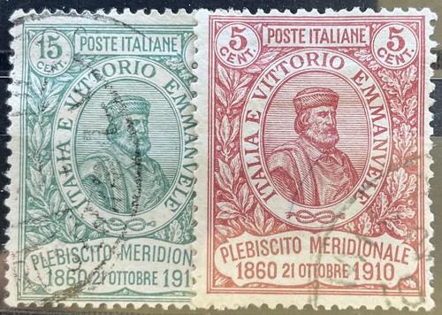 Italien 1910 gestempelt - italien, 97-98