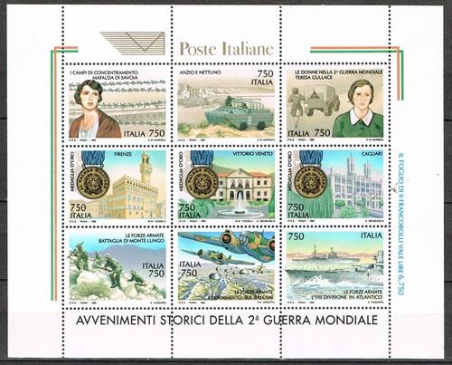 Italien minr 2368 2376 klb - italien:,