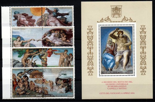 Vatikan 1994 lot sixtinische - vatikan,