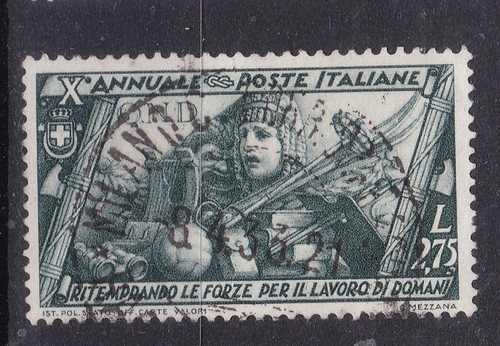 Italien 1932 gest - -1932/, sassone