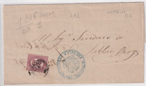 Italien umschlag mit frankatur - italien,