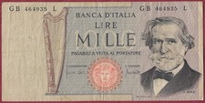 Italien/Italy 1000 Lire Verdi