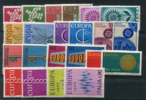 Cept europa ausgaben - cept, /europa