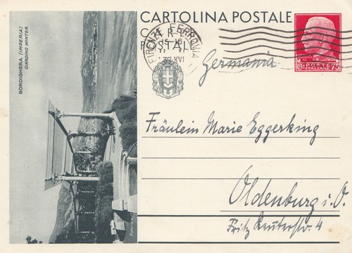 Italien 1937 ganzsache - italien:, 1937:
