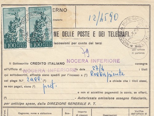 Italien 1957 rocca - italien:, piemonte