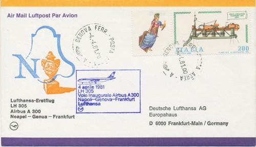 Italy 1981 first flights - 1981, 3