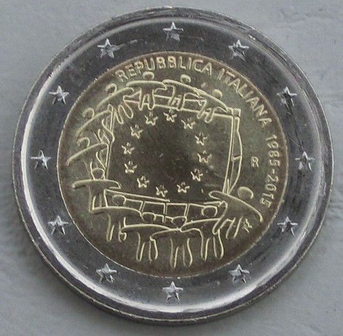 Euro gedenkmünze italien - 2,